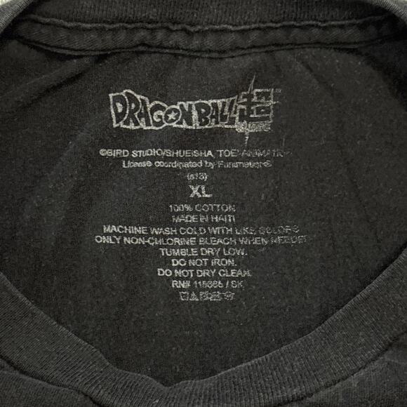 Dragon Ball Z Super Ultra Instinct Goku Men's Black T-shirt Size XL Anime - Picture 4 of 5